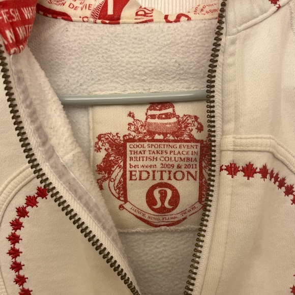 Special Edition Lululemon Olympic hoodie size 8. - Picture 2 of 6